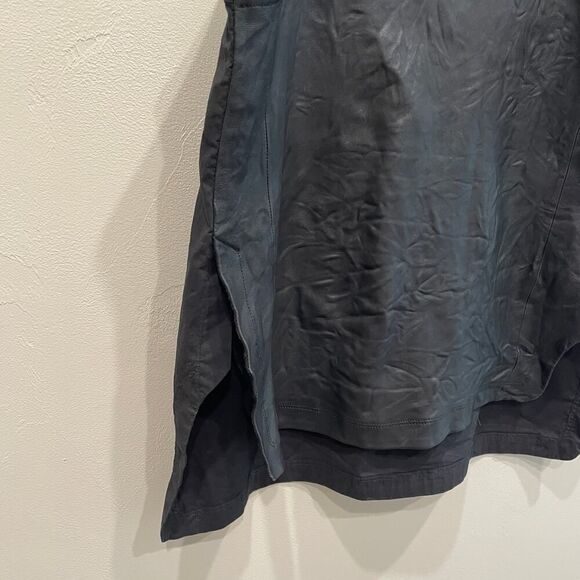 Athleta x Derek Lam IOC Black Leather Tank Top - Size: Small - Picture 6 of 10